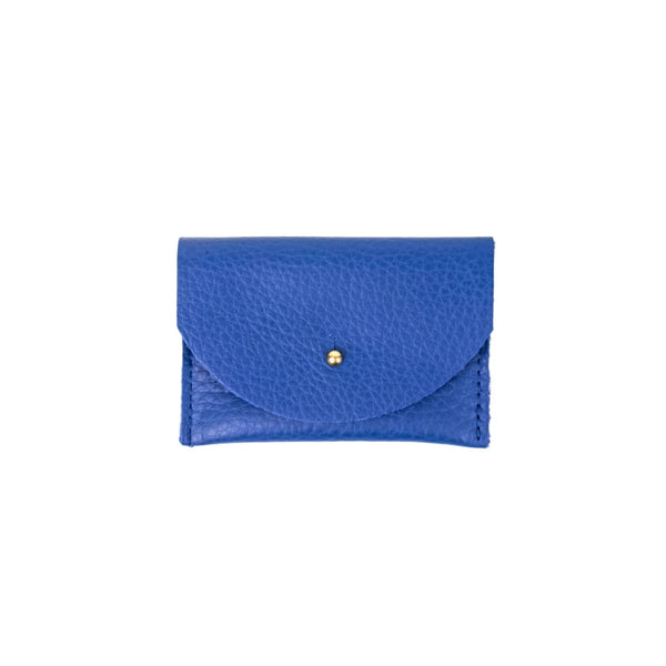 Cardholder (Lapis Leather) Primecut Modern Nomad Home decor store Denver CO Colorado