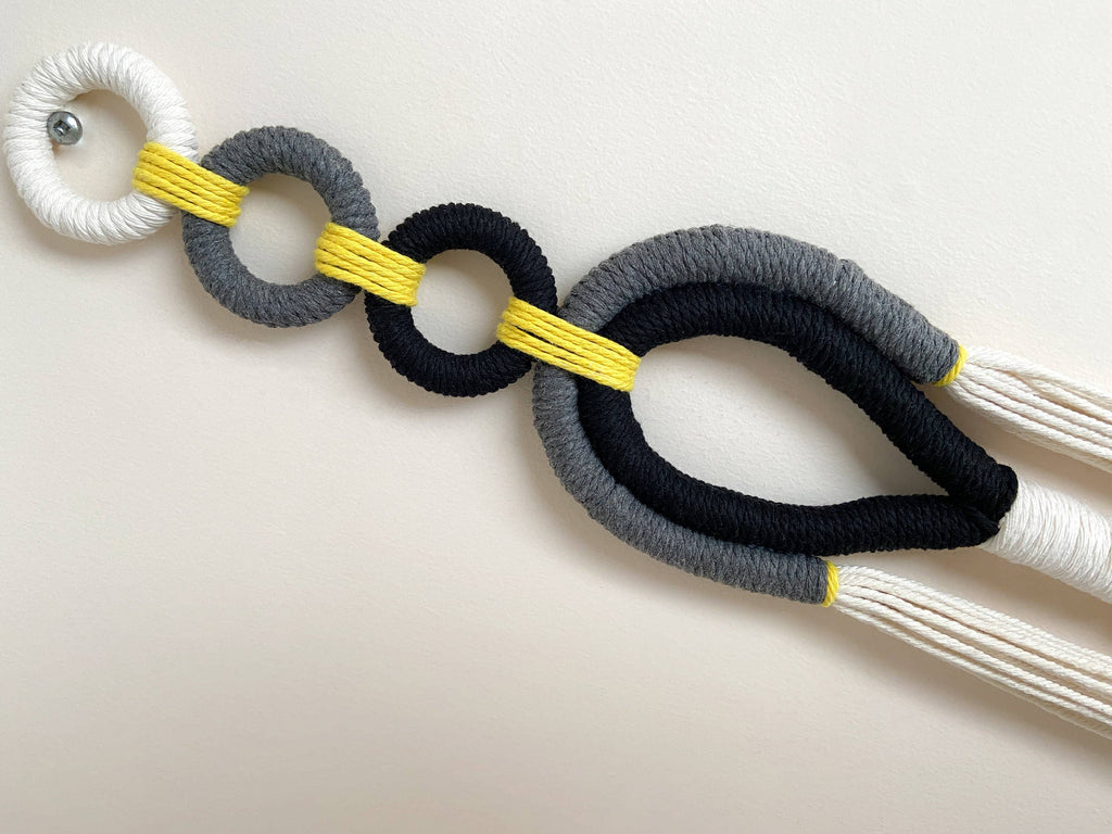 Large Cotton Wrapped Wall Hanging OLF Modern Nomad Home decor store Denver CO Colorado