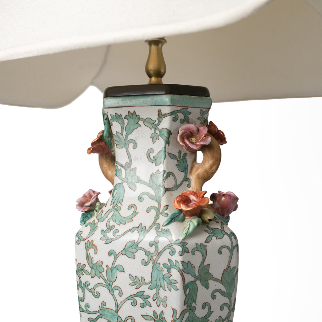 MM | Porcelain Famille Vert Lamp Modern Nomad Home Modern Nomad Home decor store Denver CO Colorado