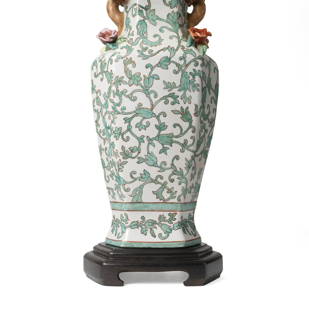 MM | Porcelain Famille Vert Lamp Modern Nomad Home Modern Nomad Home decor store Denver CO Colorado