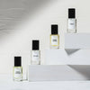 Makana Perfume Oil line product photo of all 4 scents 