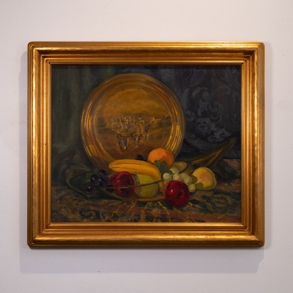 Meredith Agnes Brass Dish Still Life