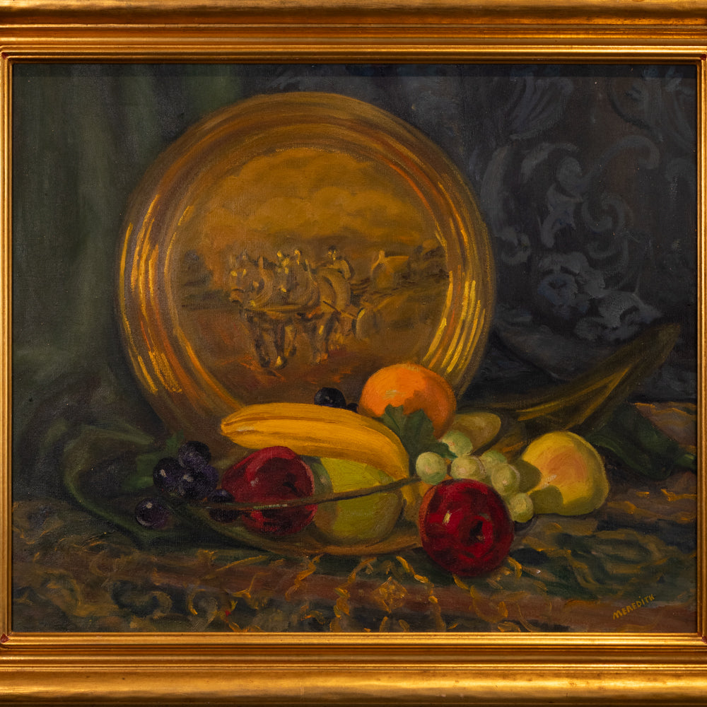 Meredith Agnes Brass Dish Still Life