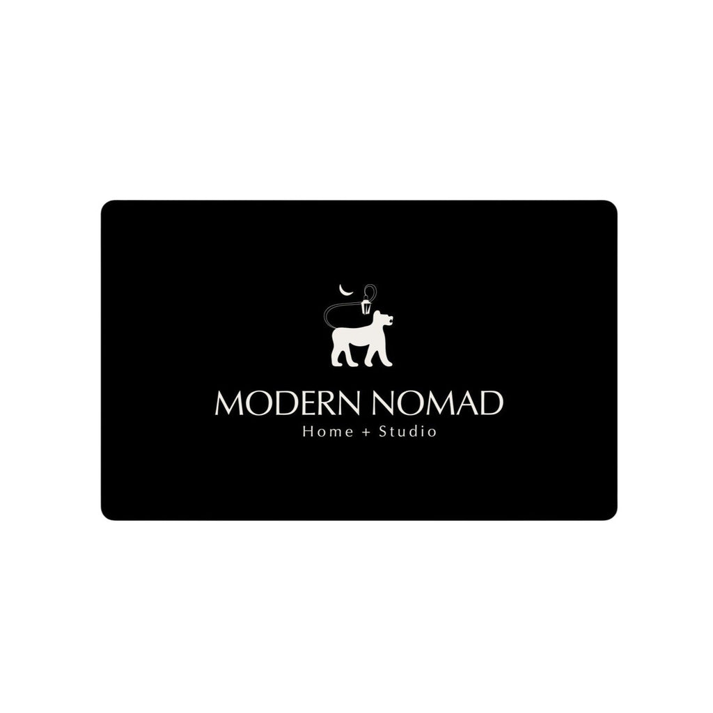 Modern Nomad Home Gift Card Modern Nomad Home Modern Nomad Home decor store Denver CO Colorado