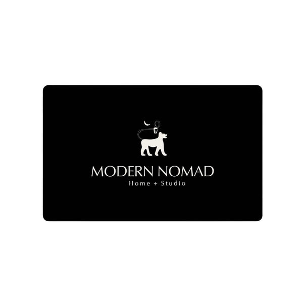 Modern Nomad Home Gift Card Modern Nomad Home Modern Nomad Home decor store Denver CO Colorado