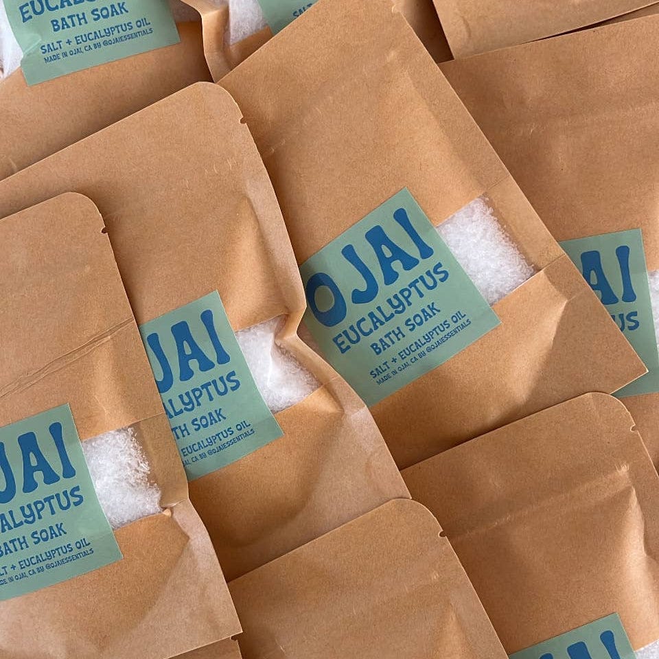 Montauk Sandalwood & Sea Salt Bath Soak Ojai Essentials Modern Nomad Home decor store Denver CO Colorado