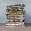 Natural Green Stripe Tea Towel West Coast Handmade Modern Nomad Home decor store Denver CO Colorado