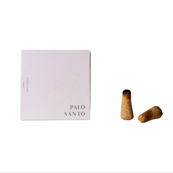 Palo Santo Handmade Incense Cone Cedar and Myrrh Modern Nomad Home decor store Denver CO Colorado