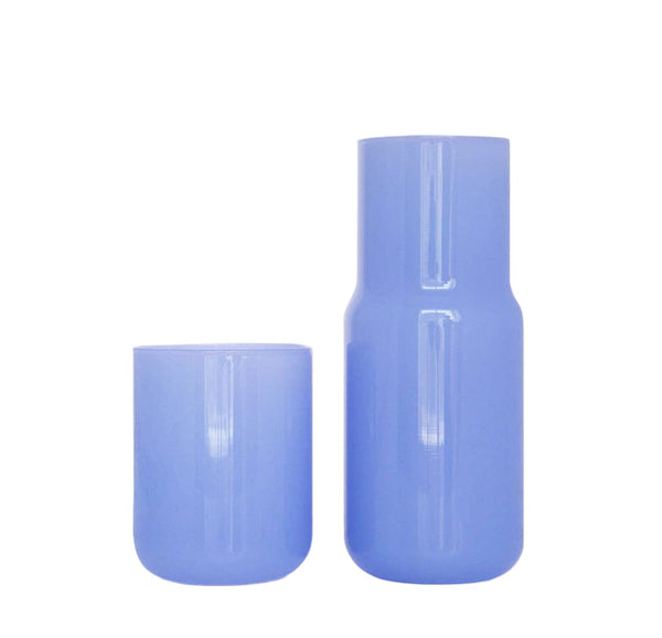 Periwinkle Carafe Gry Mattr by Joe Mimran Modern Nomad Home decor store Denver CO Colorado