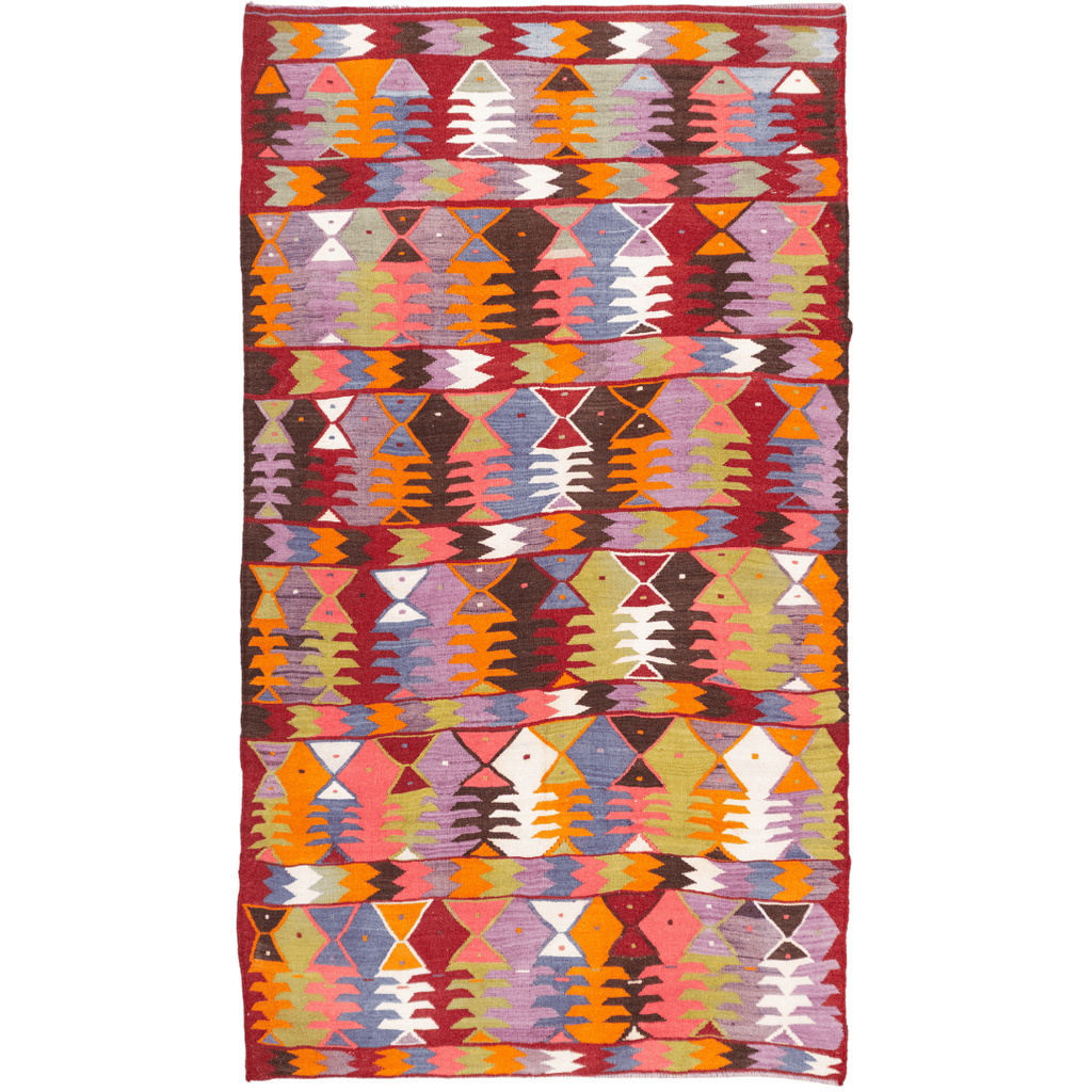 Pink Pattern Anatolian Area Rug Modern Nomad Home Modern Nomad Home decor store Denver CO Colorado