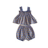 Plaid Strappy Dress and Shorts 2-Piece MyKids-USA® Modern Nomad Home decor store Denver CO Colorado