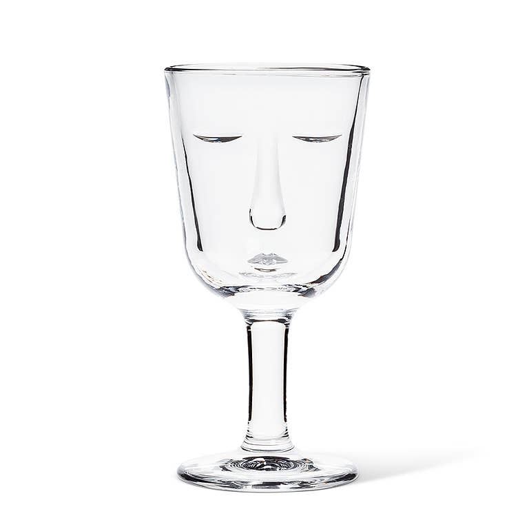 Resting Face Wine Glass Abbott Modern Nomad Home decor store Denver CO Colorado