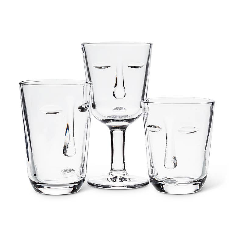Resting Face Wine Glass Abbott Modern Nomad Home decor store Denver CO Colorado