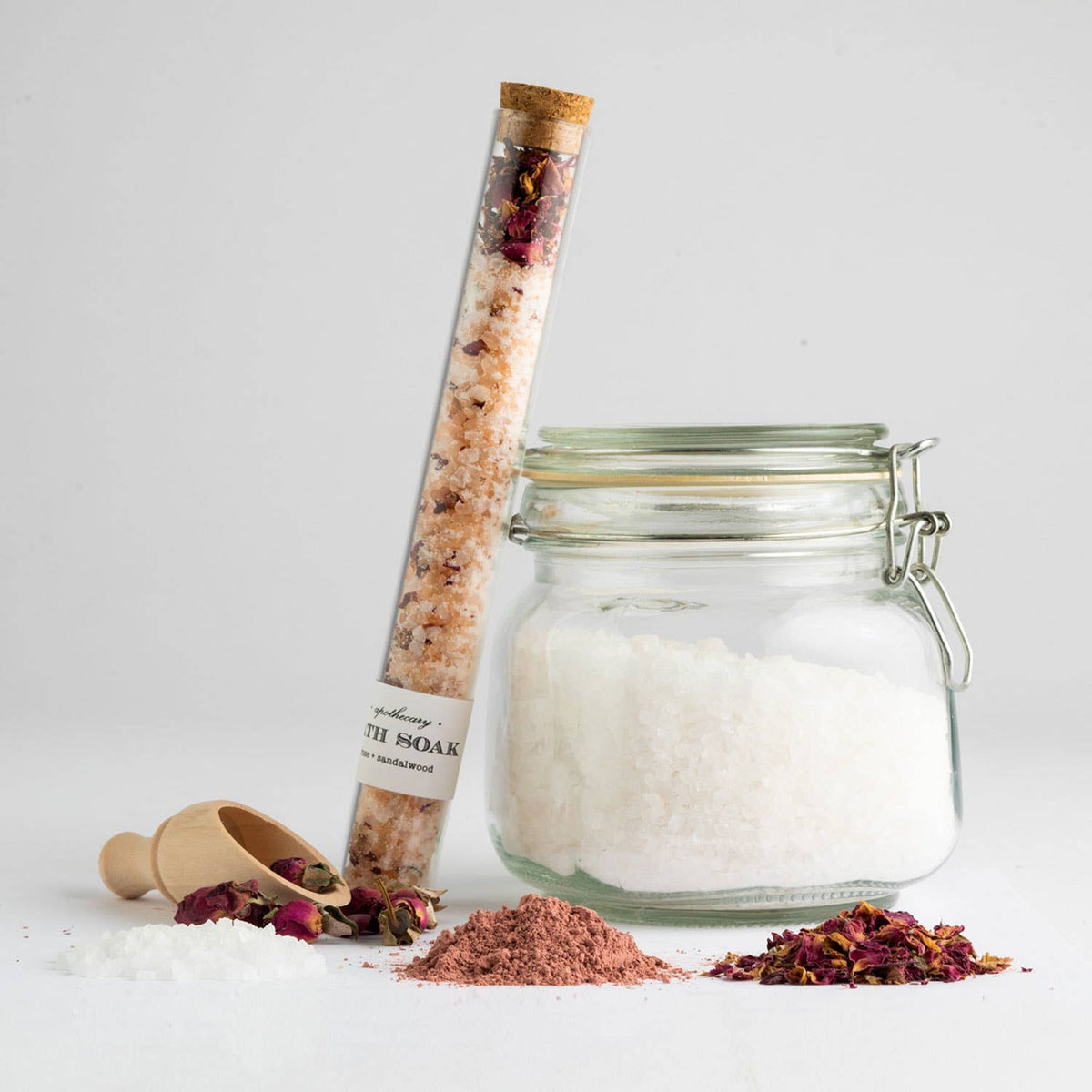 Rose Sandalwood : Bath Soak Tube Nectar Republic Modern Nomad Home decor store Denver CO Colorado