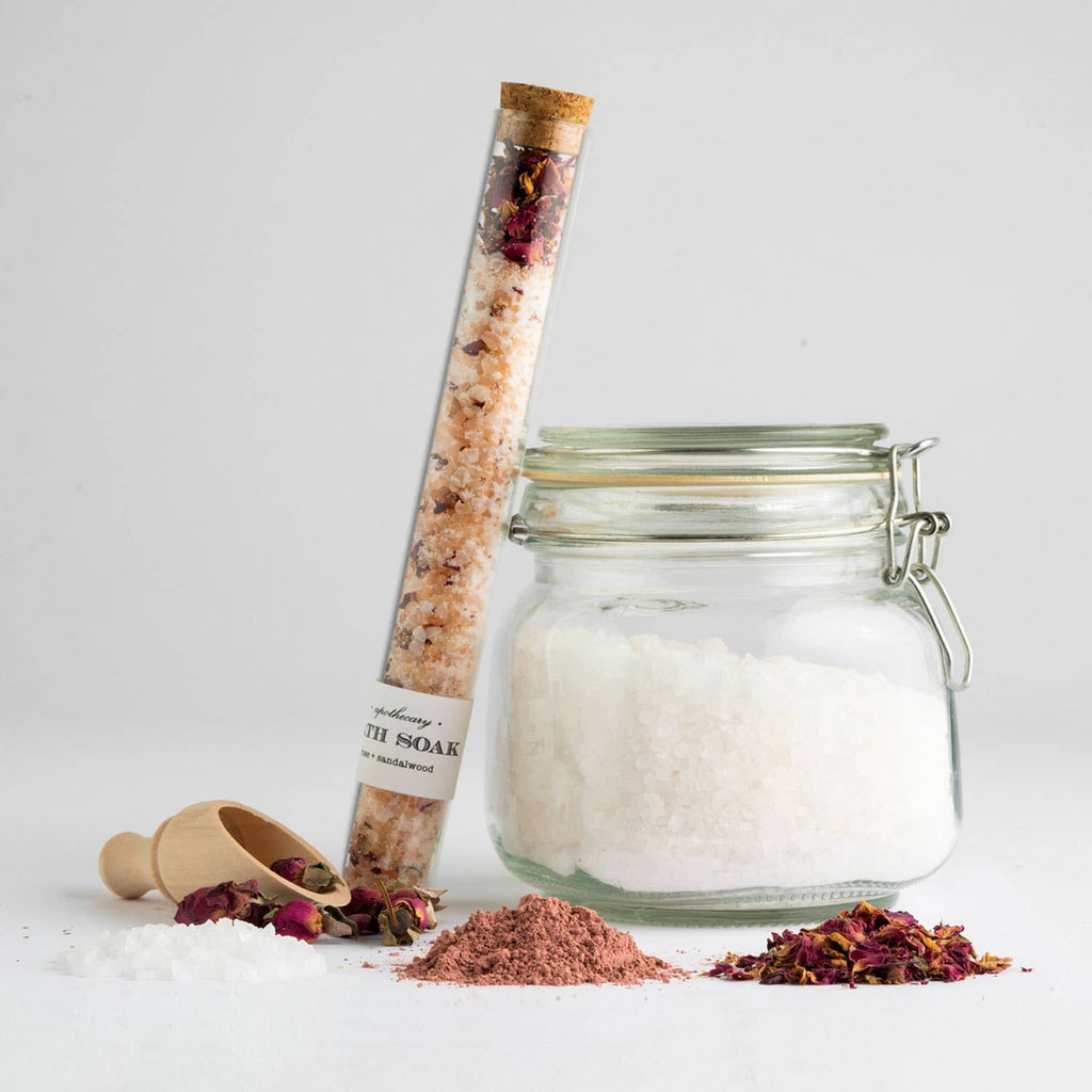 Rose Sandalwood : Bath Soak Tube Nectar Republic Modern Nomad Home decor store Denver CO Colorado