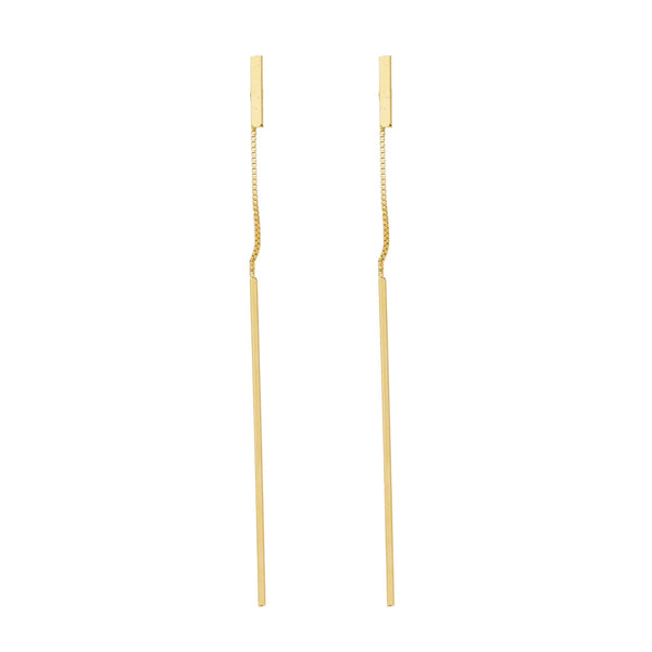 Gold Plated Drop Earring Modern Nomad Home Modern Nomad Home decor store Denver CO Colorado