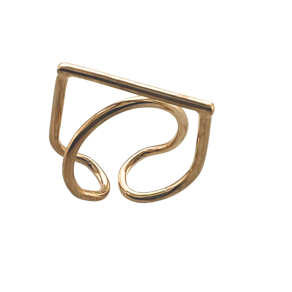 Square Twist Ring Modern Nomad Home Modern Nomad Home decor store Denver CO Colorado