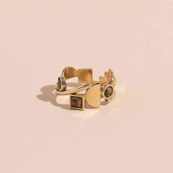 Shapes Ring - gold product photo 