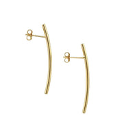 Curved Pin Earrings