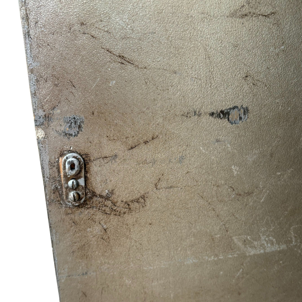 Signed Phyllis Morris Cabinet Micro Mirrors inside door close up 