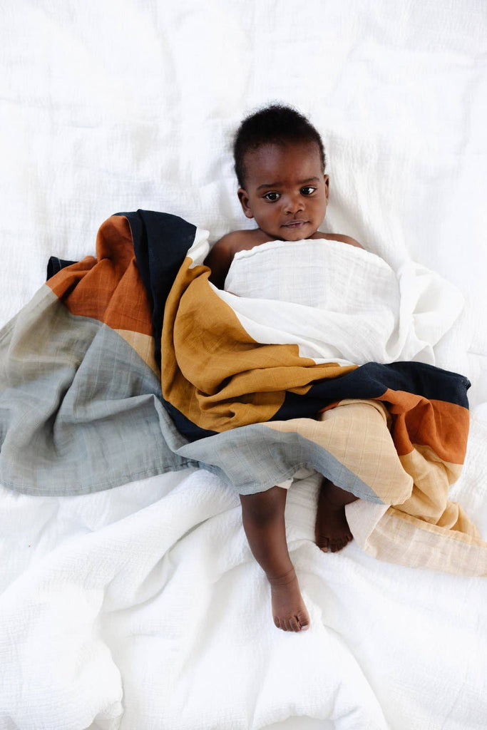 Sunset Swaddle Clementine Kids Modern Nomad Home decor store Denver CO Colorado