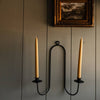 The Double Candle Sconce Millstream Home Modern Nomad Home decor store Denver CO Colorado