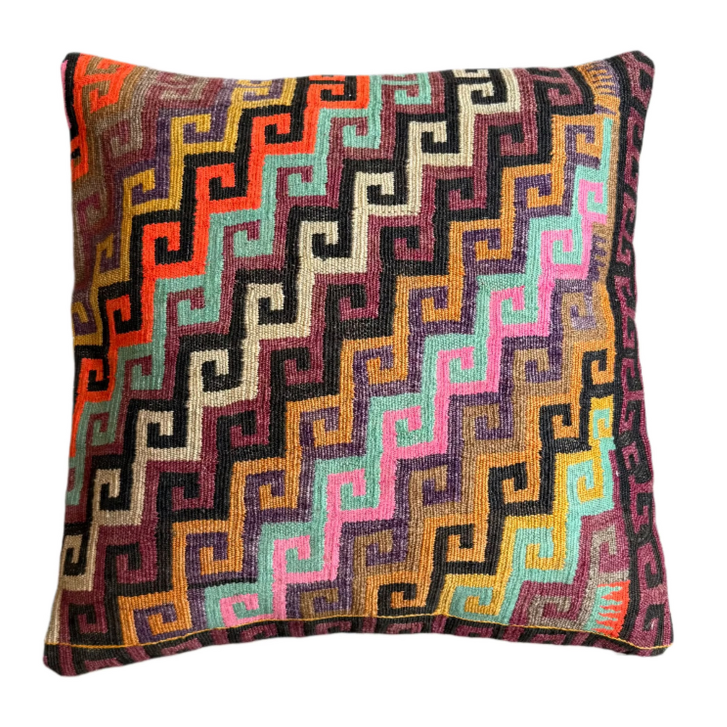 Turkish Kilim Pillow Modern Nomad Home Modern Nomad Home decor store Denver CO Colorado