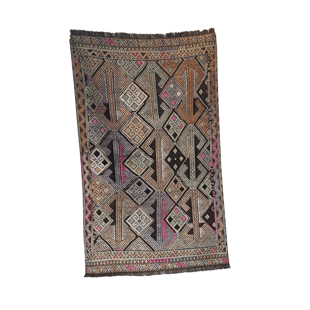 Turkish Kilim Wool Rug