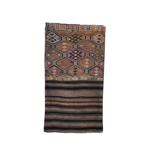 Turkish Kilim Wool Rug 