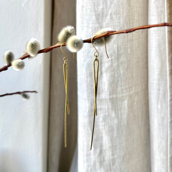 Twig Earrings Modern Nomad Home Modern Nomad Home decor store Denver CO Colorado