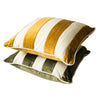 Velvet Linen Stripe Pillow Co.House Designs Modern Nomad Home decor store Denver CO Colorado