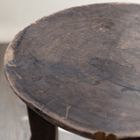 Vintage African Hand Carved Stool