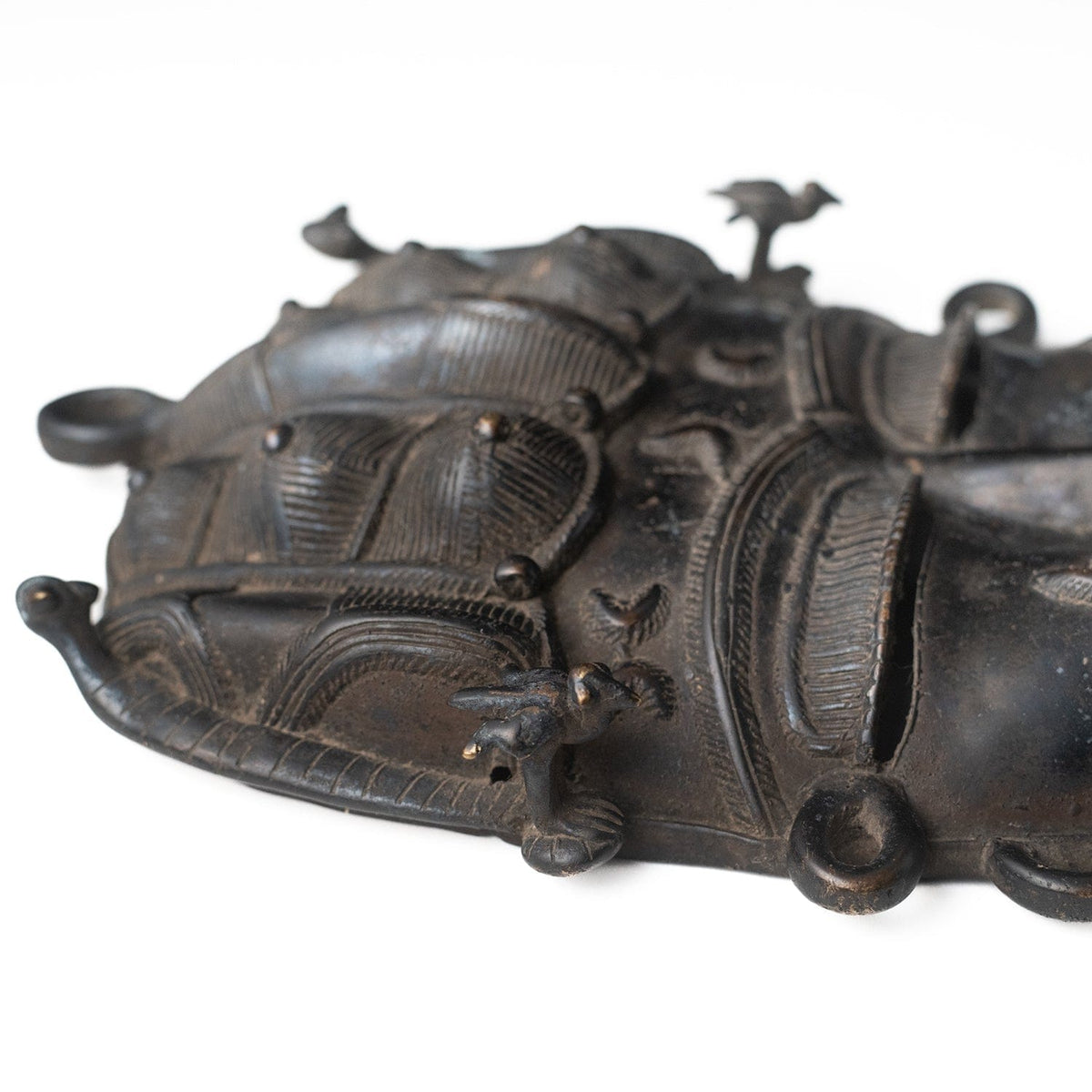 West African Senufo mask – sculptural side view
