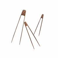 11”/9”/7” Walnut Wood Tongs - Kitchen Serving Utensils JBrody & Co. USA Modern Nomad Home decor store Denver CO Colorado