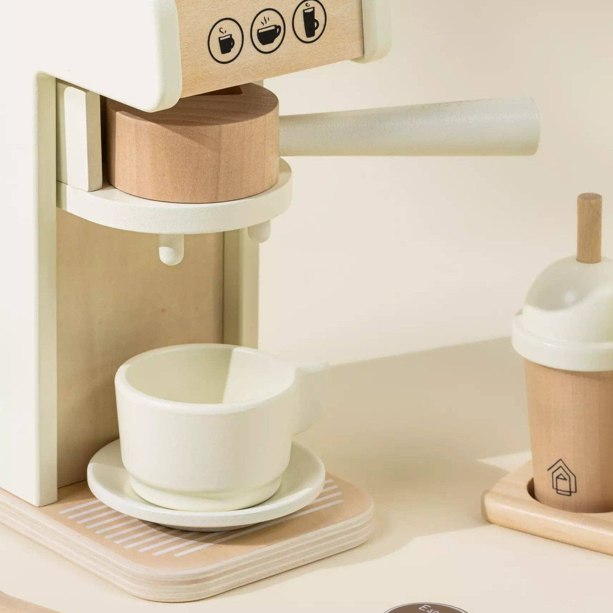 Wooden Coffee Maker Set - Foam Coco Village Modern Nomad Home decor store Denver CO Colorado
