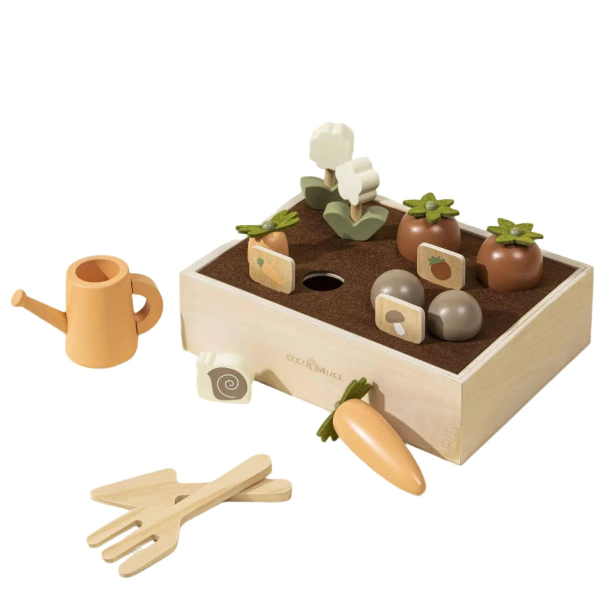 Wooden Gardening Playset and Accessories Coco Village Modern Nomad Home decor store Denver CO Colorado