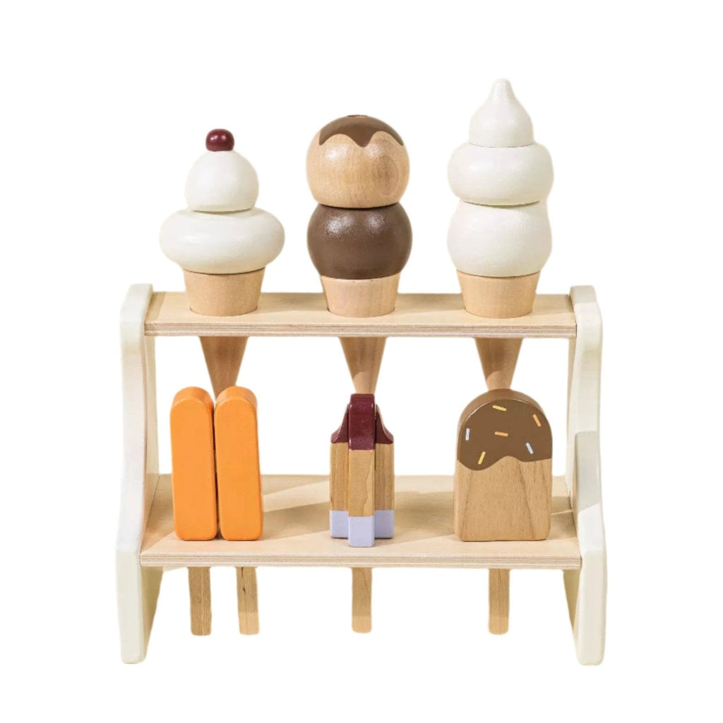 Wooden Ice Cream Stand Set Coco Village Modern Nomad Home decor store Denver CO Colorado