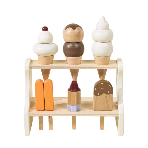 Wooden Ice Cream Stand Set Coco Village Modern Nomad Home decor store Denver CO Colorado