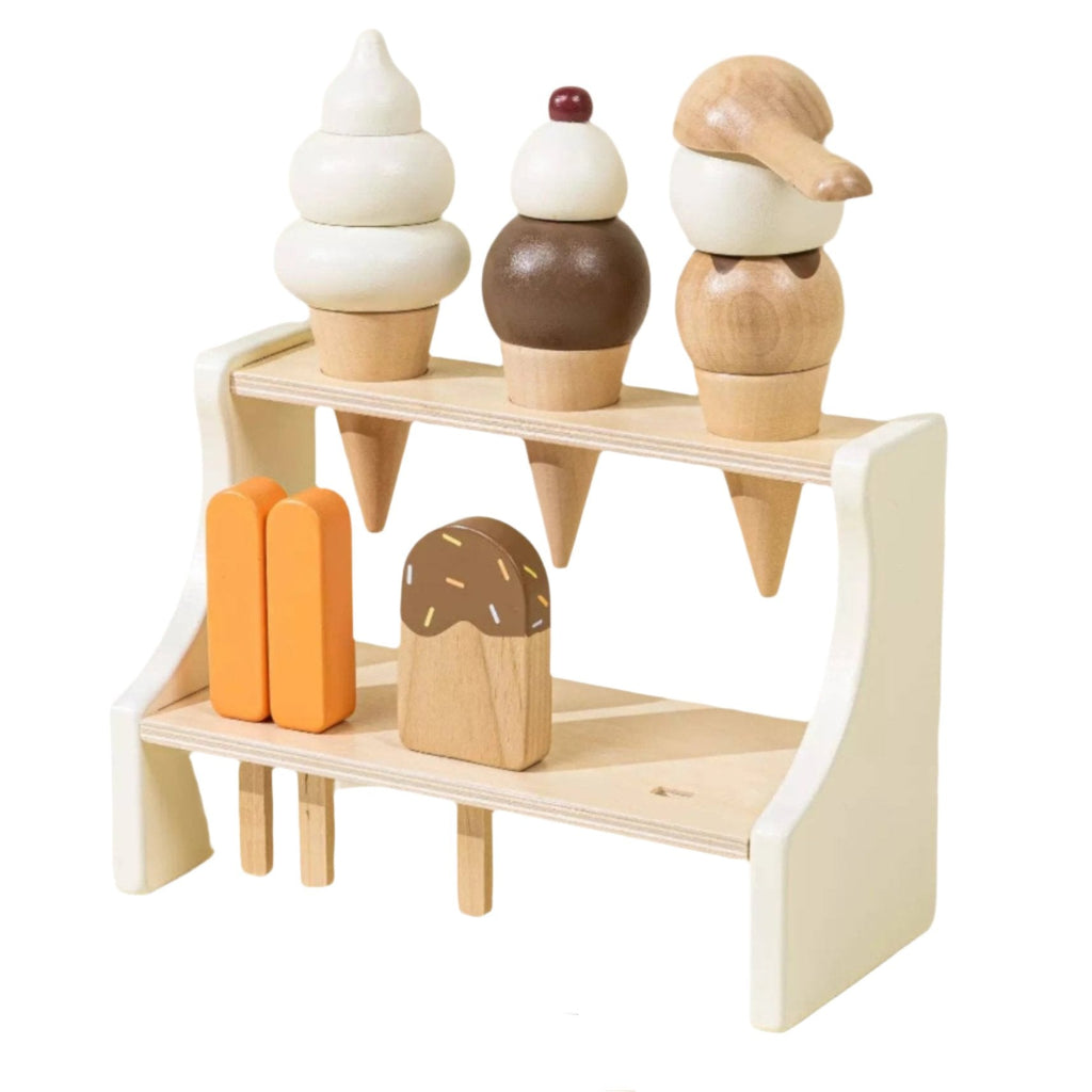 Wooden Ice Cream Stand Set Coco Village Modern Nomad Home decor store Denver CO Colorado