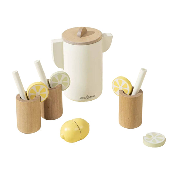 Wooden Lemonade Playset and Accessories Coco Village Modern Nomad Home decor store Denver CO Colorado