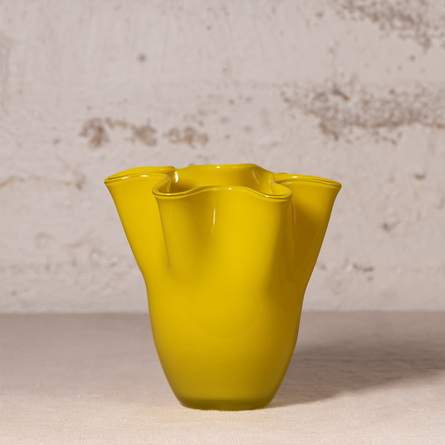 Yellow Vintage Murano Glass