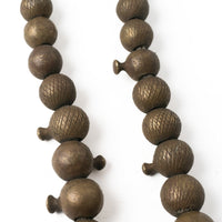 Yoruba Brass Beads Modern Nomad Home Modern Nomad Home decor store Denver CO Colorado