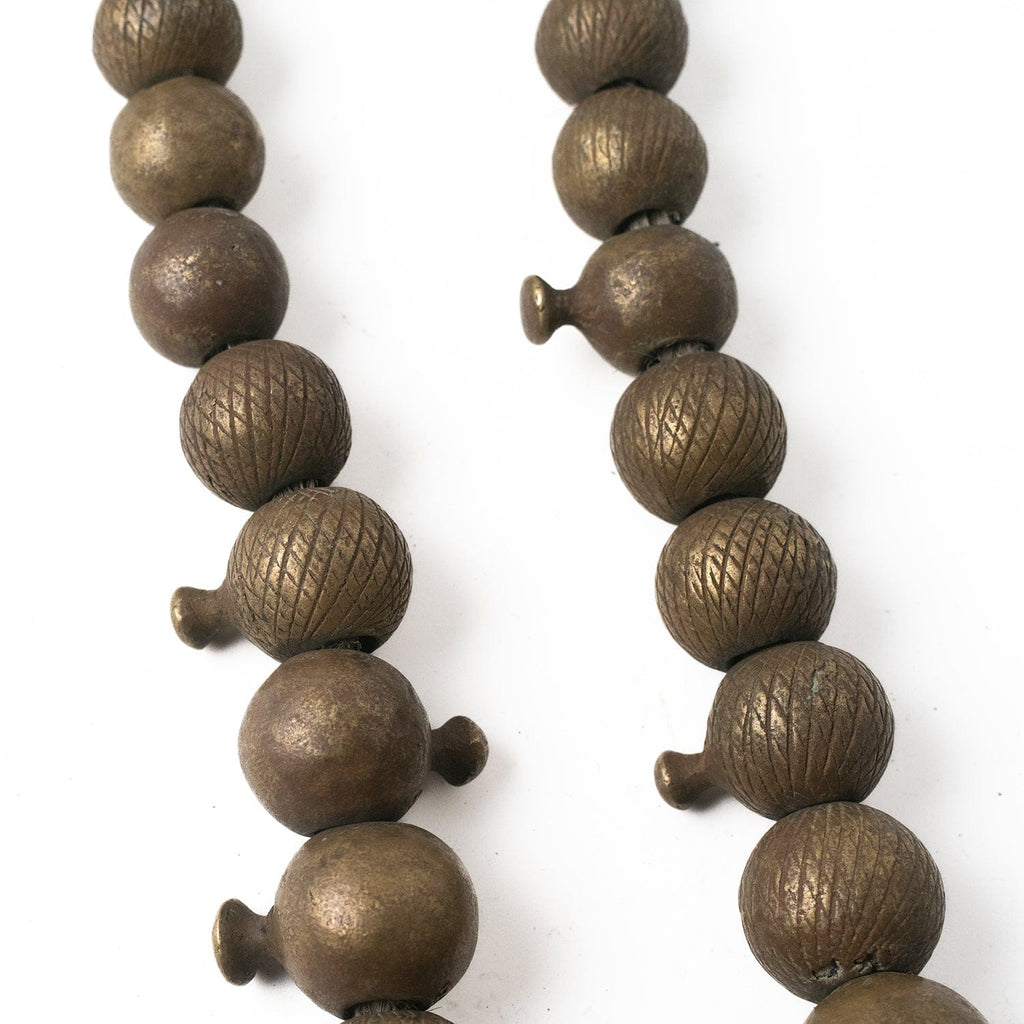 Yoruba Brass Beads Modern Nomad Home Modern Nomad Home decor store Denver CO Colorado
