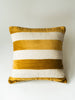 Velvet Linen Stripe Pillow Co.House Designs Modern Nomad Home decor store Denver CO Colorado