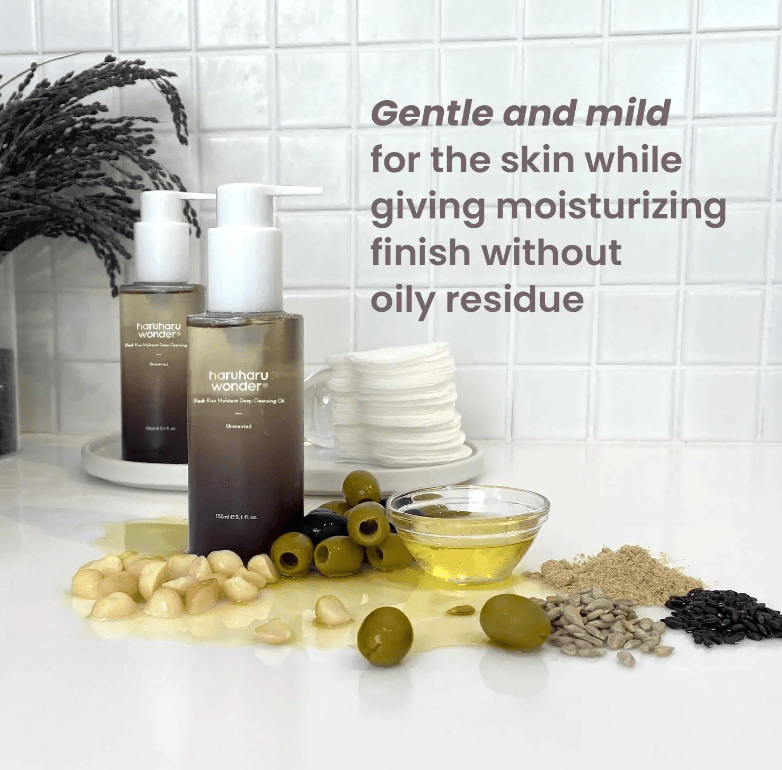 HARUHARU WONDER Black Rice Moisture Deep Cleansing Oil Best Beauty Group Modern Nomad Home decor store Denver CO Colorado