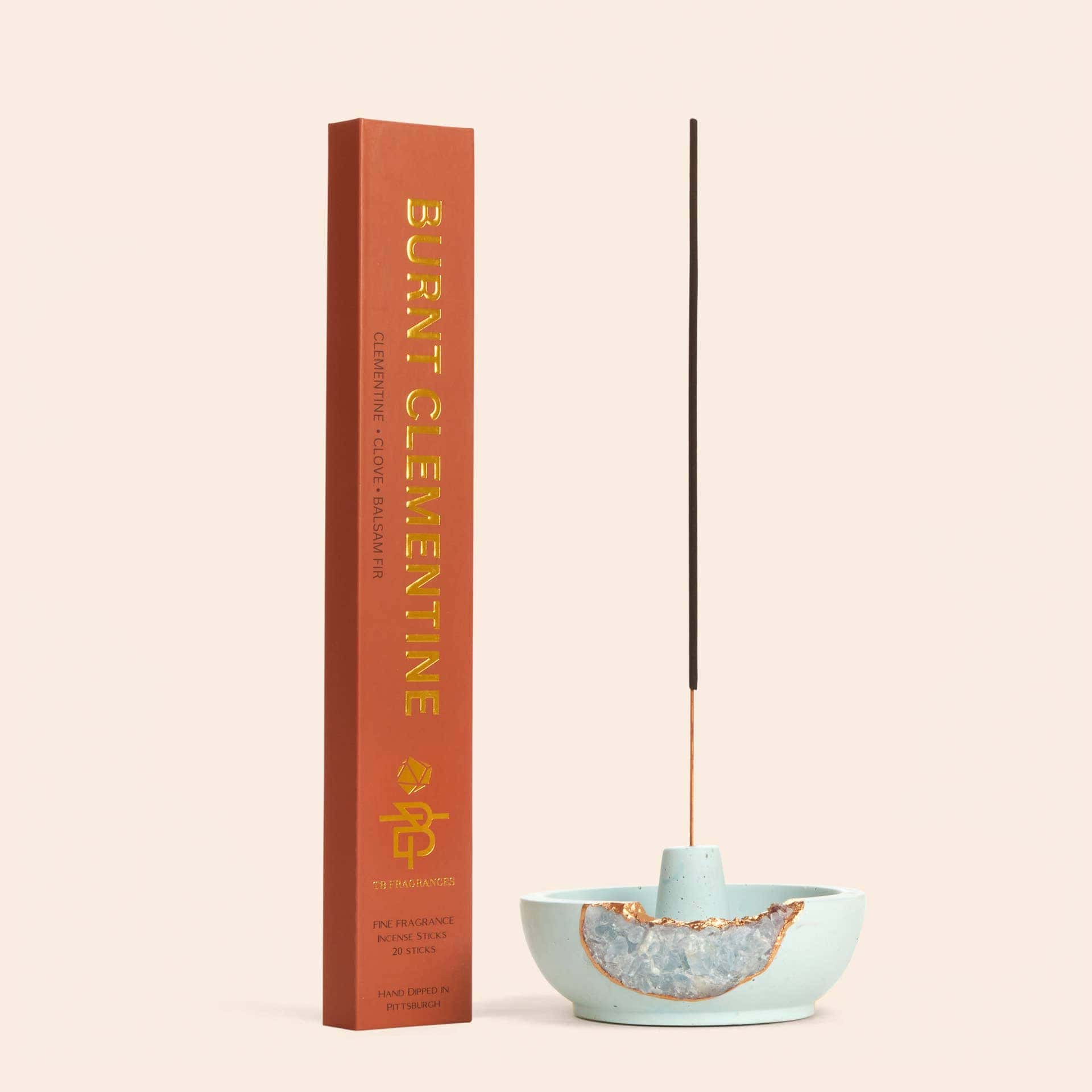 TB Fragrances Burnt Clementine Incense - Modern Nomad Home