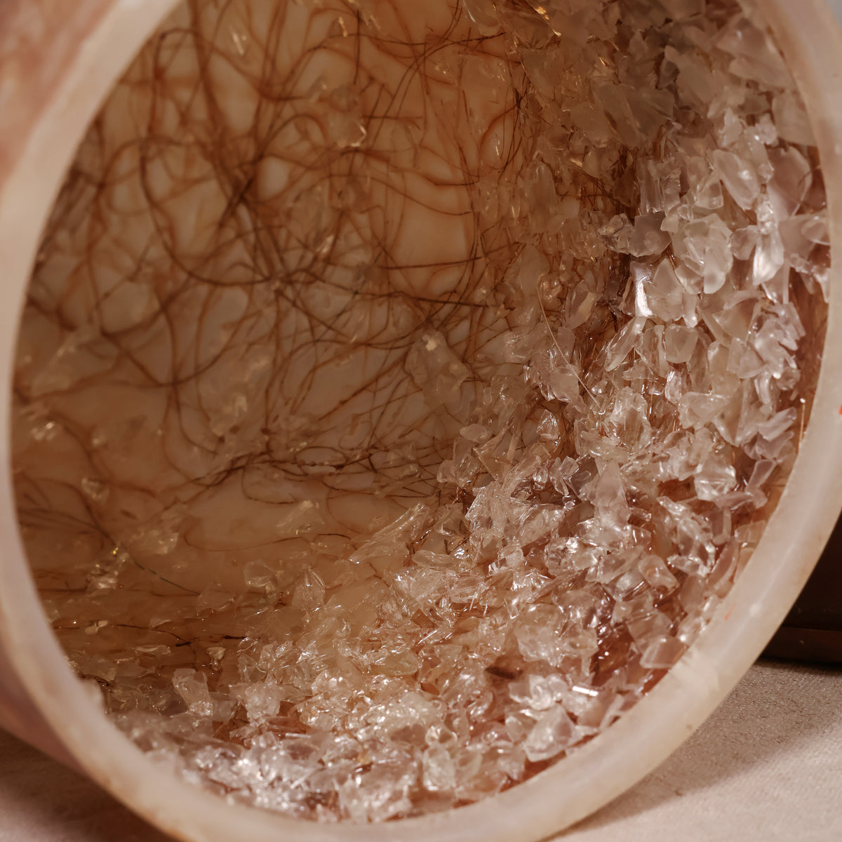 Resin + Agave Pendant Light