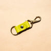 Keychain - Chartreuse Leather Primecut Modern Nomad Home decor store Denver CO Colorado