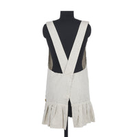 Manor Navy Stripe Pinafore Apron
