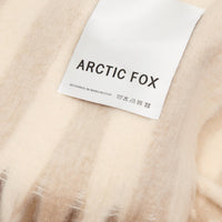 The Wool Stripe Throw - Pale Taupe Stripe - FW25 Arctic Fox & Co. - North America Modern Nomad Home decor store Denver CO Colorado